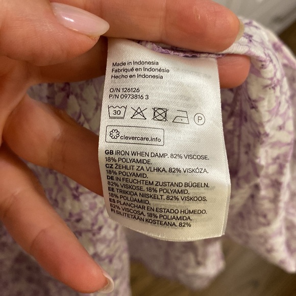 Floral purple/white sundress - Picture 8 of 8